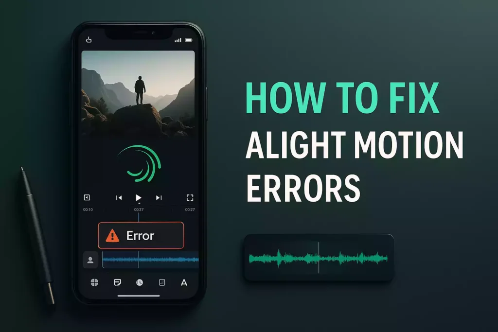 How to Fix Alight Motion Errors 2025,2026-alightmotionx.com