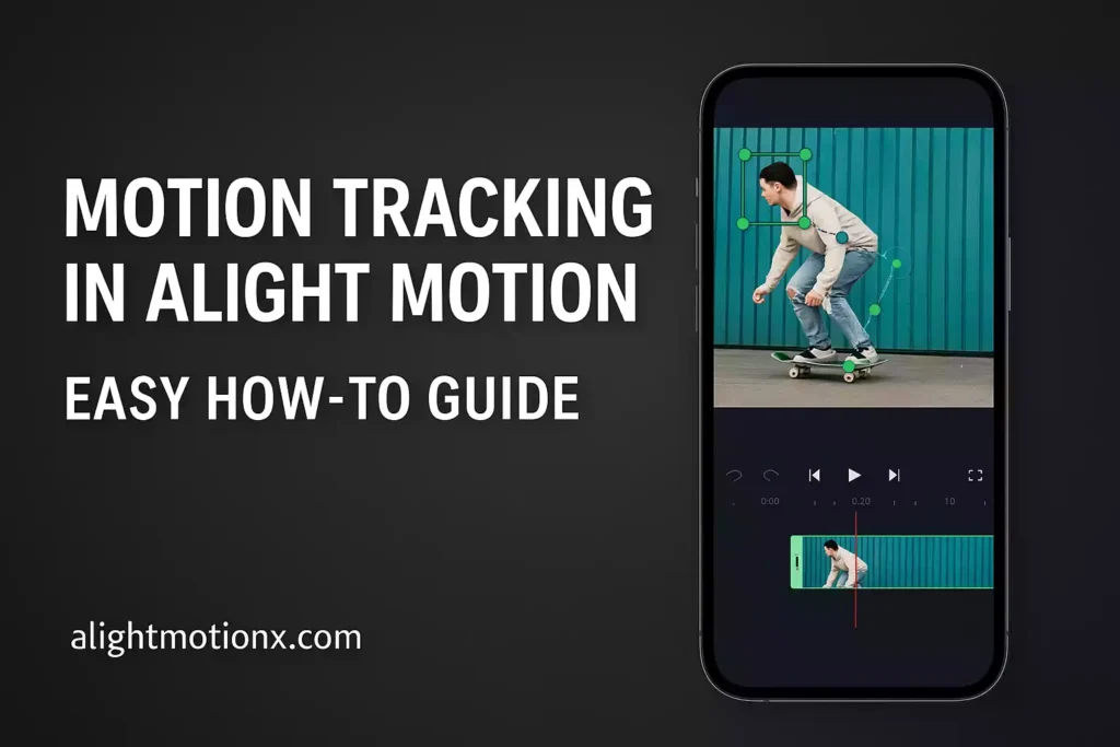 Motion Tracking in Alight Motion 2025 – Easy How-to Guide-alightmotionx.com